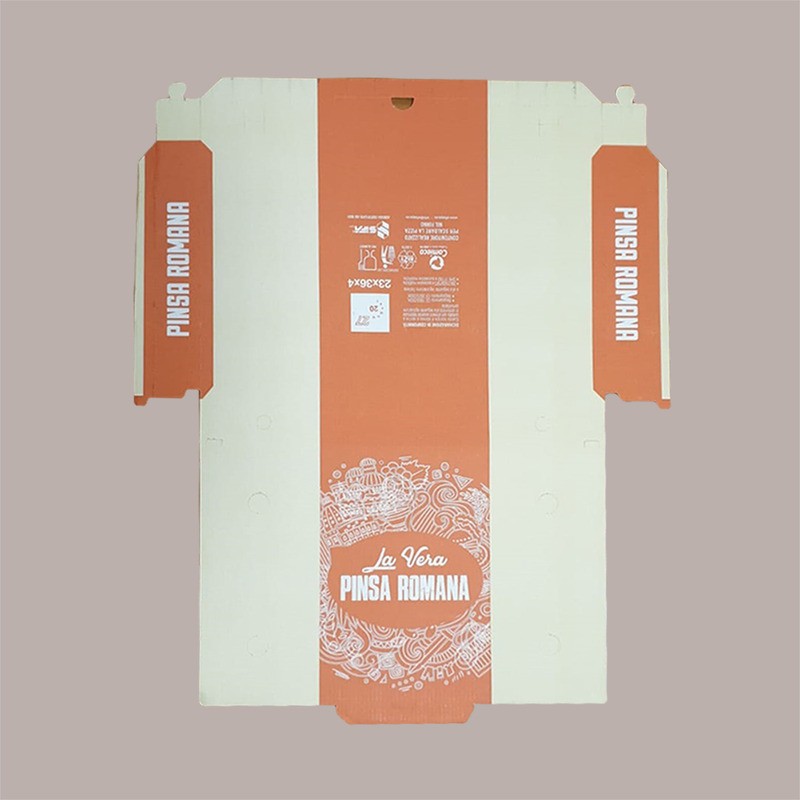 25 Pz Scatola Carta per Asporto Pizza Pinsa Romana 23x36H4cm [3d951354]