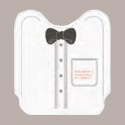 100 Pz Bavaglio BIG Monouso Bianco Grafica Papillon Tessuto Tnt 43x46cm [0ccf1e97]