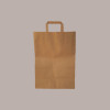 50 Pz Borsa Shoppers Carta Avana Eco 110 gr Manico Pattina 45+15x49cm [b66285ef]