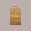 50 Pz Borsa Shoppers Carta Avana Eco 110 gr Manico Pattina 45+15x49cm [5433f98c]