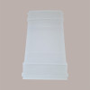 10 Pz Cesto per Confezioni Regalo Natalizie in Carta Seta Bianco Piccolo Rettangolare 310x220H90mm [48b90fb2]