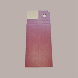 10 Pz Scatola per Confezione Regalo Porta 1 Bottiglia Cru in Carta Seta Bordeaux 100x100H290mm [10c80099]