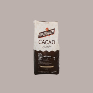 1 Kg Pasta di Cacao in Polvere Rich Deep Brown 100% Massa Van Houten Callebaut [c82cefd6]