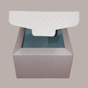 5 Pz Scatola per Confezioni Regalo Porta Colomba di Pasqua 750g in Carta Rosa Segreto con Cordini 225x295H130mm [1b71a7f5]