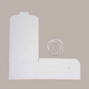 5 Pz Scatola per Confezioni Regalo Porta Colomba di Pasqua 750g in Carta Rosa Segreto con Cordini 225x295H130mm [1e21e0eb]