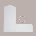 5 Pz Scatola per Confezioni Regalo Porta Colomba di Pasqua 750g in Carta Rosa Segreto con Cordini 225x295H130mm [1e21e0eb]