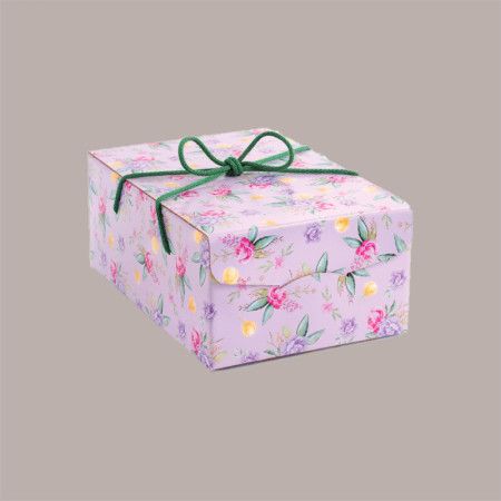 5 Pz Scatola per Confezioni Regalo Porta Colomba di Pasqua1000g in Carta  Segreto Flowers Fiori di Primavera 335x235H [b64172c2]