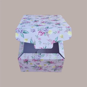 5 Pz Scatola per Confezioni Regalo Porta Colomba di Pasqua1000g in Carta  Segreto Flowers Fiori di Primavera 335x235H [38a80a4d]
