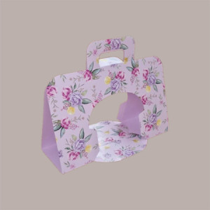 5 Pz Scatola per Confezioni Regalo Porta Colomba di Pasqua1000g in Carta  Segreto Flowers Fiori di Primavera 335x235H [e18e4940]
