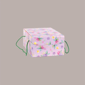 5 Pz Scatola per Confezioni Regalo Porta Colomba di Pasqua1000g in Carta  Segreto Flowers Fiori di Primavera 335x235H [5c330678]