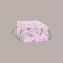 5 Pz Scatola per Confezioni Regalo Porta Colomba di Pasqua1000g in Carta  Segreto Flowers Fiori di Primavera 335x235H [5c330678]