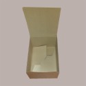 5 Pz Scatola per Confezioni Regalo Porta Colomba di Pasqua 750g in Carta Avana Segreto con Cordini 225x295H130mm [004b639b]