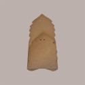 5 Pz Scatola per Confezione Regalo Porta Panettone Pandoro in Cartoncino Onda Avana a Forma di Albero 345x300H335mm [0fea157f]