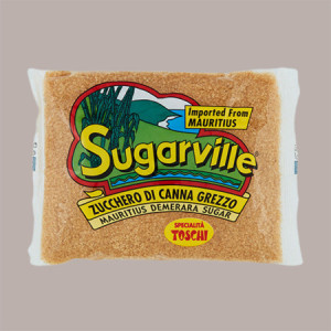 500 g Zucchero di Canna Grezzo Qualità Mauritius Sugarville Toschi [3801cd5e]