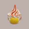 Cono Gelato Gigante Getta Carte Cestino in Vetroresina Base + Testa H164cm [c005c007]