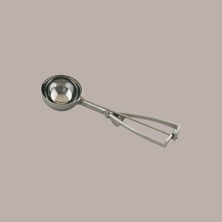 Porzionatore a Molla per Palline Gelato in Acciaio Dm38mm Martellato [e20aa826]