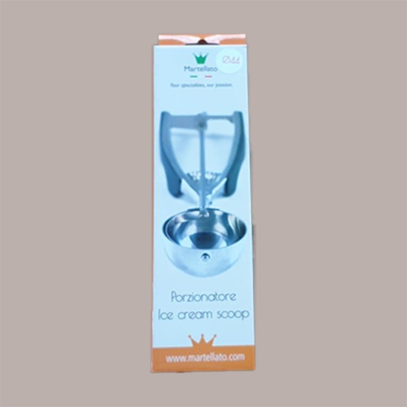 Porzionatore a Molla per Palline Gelato in Acciaio Dm44mm Martellato [bc45824a]