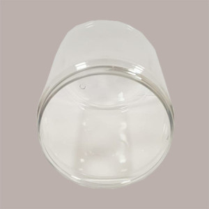 Barattolo Vaso in Pet Neutro Trasparente Alto Ideale per Gelato da 100 Ml - 20 pezzi - [a3eb46c5]