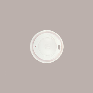 100 Pz Coperchio Plastica Beccuccio Bianco 90mm Bicchieri 12oz [0dc6492c]