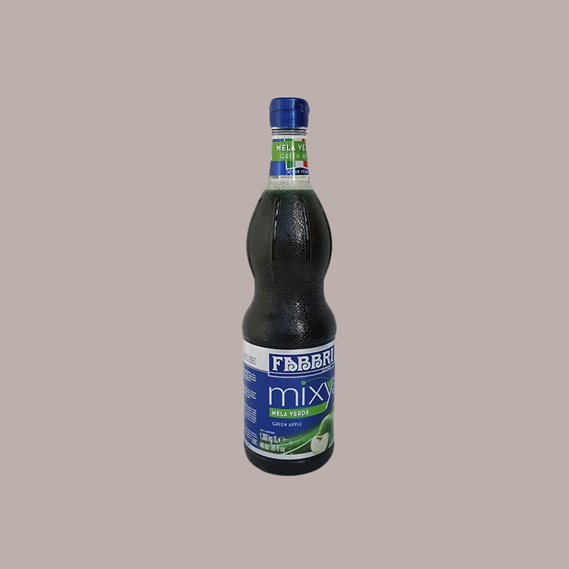 1,3 Kg Sciroppo Concentrato per Granita Gusto Mela Verde Mixybar Fabbri [0c010a8f]