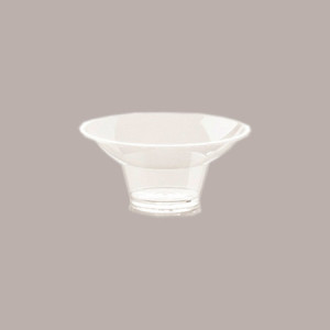 Coppa Svasata in PS Trasparente ideale per Yogurt Dessert GO-YO 200cc - 50 pezzi - [80f4f7b9]