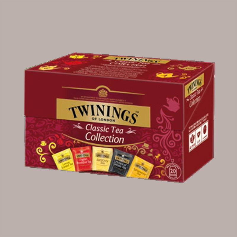 20 Pz Filtri Classic Tea The Tè Collection 5 Gusti Diversi TWININGS