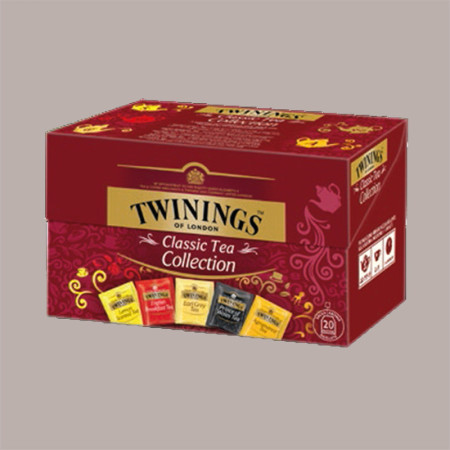 20 Pz Filtri Classic Tea The Tè Collection 5 Gusti Diversi TWININGS [4f1c8311]