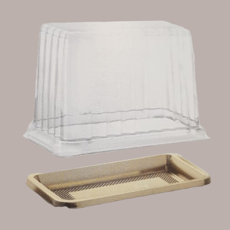 Mini Vassoio Plastica Monoporzione Rettangolare Oro Medoro con