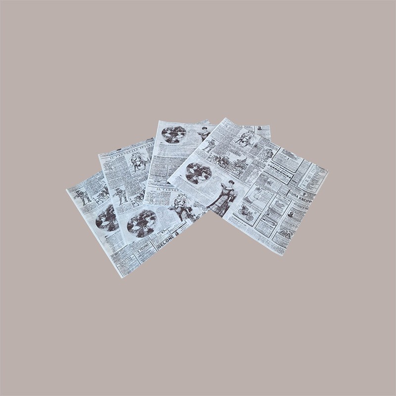 1000 Foglio Carta Antiunto Antigrasso Grafica Giornale 31x37,5 cm [4b90446a]