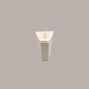 20 Pz Bauletto Dolcetto Seta Bianco Ideale per Contenere Confetti 75x45x50mm [5235a433]