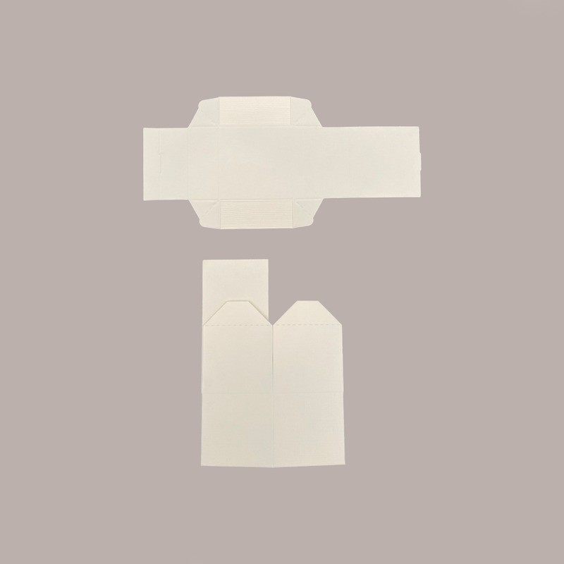 10 Pz Scatola in Carta Seta Bianco con Coperchio Ideale per Piccoli Articoli Regalo 50x50x50mm [76e3033a]