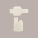 10 Pz Scatola in Carta Seta Bianco con Coperchio Ideale per Piccoli Articoli Regalo 50x50x50mm [76e3033a]