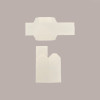 10 Pz Scatola in Carta Seta Bianco con Coperchio Ideale per Piccoli Articoli Regalo 50x50x50mm [76e3033a]