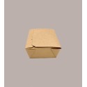60 Pz Box Contenitore Medio in Carta Avana per Fast Food 175x140H65mm [50fc8df7]