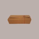 60 Pz Box Contenitore Medio in Carta Avana per Fast Food 130x110H65 [f696c35b]
