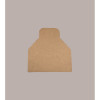 10 Pz Cestello Aperto Porta 4 Bottiglie Olio/Birra in Cartoncino Rigido Avana, 150x150H320mm, Ideale per Enoteche [4100e600]