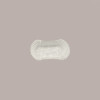 2000 Pirottino Carta Bianco Ovale Nr 2 25x50mm Paste Mignon [e65126be]