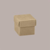 10 Pz Scatola in Carta Avana con Coperchio Ideale per Piccoli Articoli Regalo 50x50x50mm [a649a1d3]