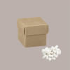 10 Pz Scatola in Carta Avana con Coperchio Ideale per Piccoli Articoli Regalo 50x50x50mm [c87223da]