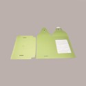 5 Pz Scatola Porta Uovo Cioccolato con Fondo in Carta Verde Golosa con Finestra Trasparente 210x210x365 mm [2ae2d67e]