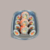 50 Pz Vaschetta Nera con Coperchio per Sushi 800 cc 285x185H35 [7349d937]