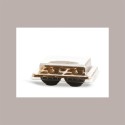 25 Pz Scatola Porta Macaron Fondo Oro Coperchio Trasparente 4 Scomparti [9d86333b]