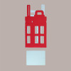 10 Pz Scatola Porta 2 Bottiglie Olio Vino in Carta Rosso Effetto Pelle a Forma di Lanterna 180x90H370mm [f773127d]