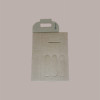 10 Pz Scatola Porta 3 Bottiglie Olio 0,5 L in Carta Avana  Liscio 200x65H335mm [60dd610c]