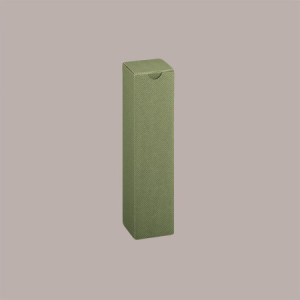20 Pz Scatola Porta 1 Bottiglia Olio 0,50 L in Carta Linea Verde Petit  65x65x320mm [78d56821]