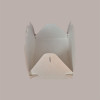 Scatola Porta Torta in Carta Grafica Pelle Bianco per Asporto Dolci 40x50H10cm 5 pezzi [b8eb6619]