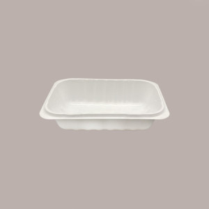 100 Pz Vaschetta per Gelato Porzionabile Plastica Bianca 650cc ALCAS [b4209fbe]