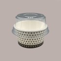 50 Pz Coperchio Pet Cupola Coppa Carta Gelato 80 95 SDG 81,5m [e2225e7c]