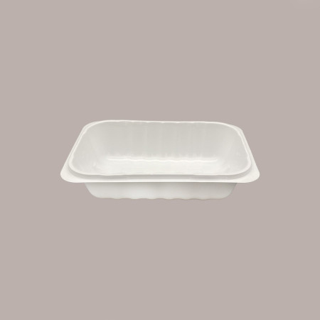100 Pz Vaschetta per Gelato Porzionabile Bianca 1000cc ALCAS [67e6d6be]