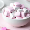 1 Kg Marshmallow Mini Bianchi & Rosa Caramelle Gommose Senza Glutine Lucgel [c328ea76]